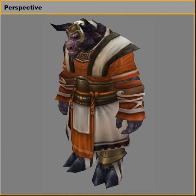 cloth set - cow magic 04 3D मॉडल .c4d .max .obj .3ds .fbx .stl .blend 