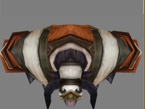 cloth set - cow magic 04 3D Model