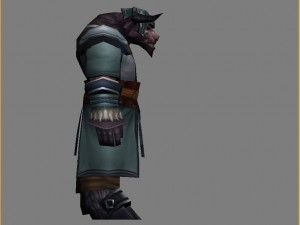 cloth set - cow magic 07 3D 모델