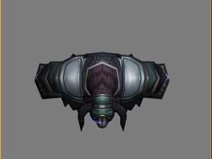 cloth set - cow magic 07 3D 모델