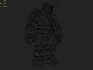 cloth set - cow magic 08 3D Model