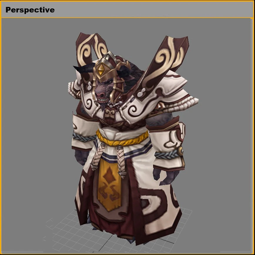 cloth set - cow magic 11 3D Model .c4d .max .obj .3ds .fbx .stl .blend 