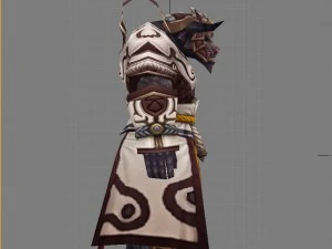 cloth set - cow magic 11 3D Model