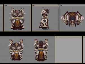 cloth set - cow magic 11 3D मॉडल