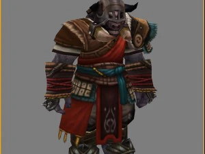 cloth set - cow devil 12 3D Model