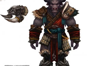 cloth set - cow devil 12 3D Model