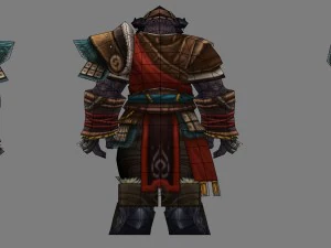 cloth set - cow devil 12 3D Model