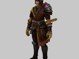 monkey character 01 3D Model