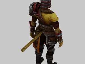 monkey character 01 3D Model