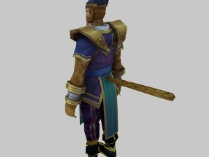 monkey soldier equipment 01 3D Model