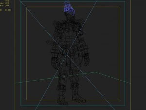 monkey soldier equipment 01 3D Model