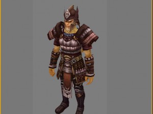 armor set - monkey 01 3D Model