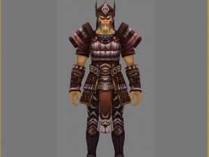 armor set - monkey 01 3D Model