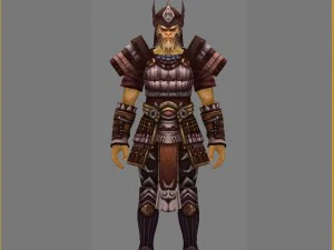 armor set - monkey 01 3D Model