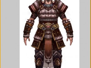 armor set - monkey 01 3D Model