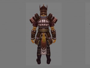 armor set - monkey 01 3D Model