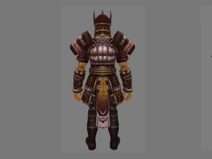 armor set - monkey 01 3D Model