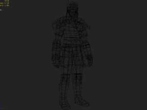 armor set - monkey 01 3D Model
