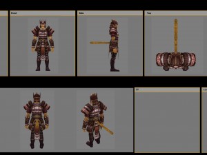 armor set - monkey 01 3D Model