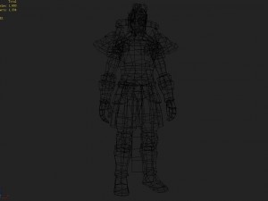 armor suit - monkey 02 3D 모델