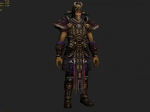 armor suit - monkey 02 3D 모델