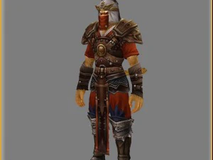 armor set - monkey 03 3D Model