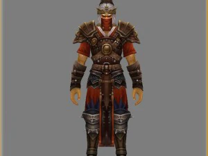 armor set - monkey 03 3D Model
