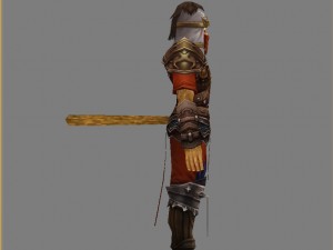 armor set - monkey 03 Modèle 3D