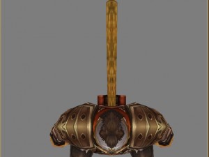 armor set - monkey 03 Modèle 3D