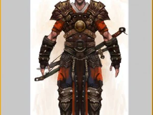 armor set - monkey 03 3D Model