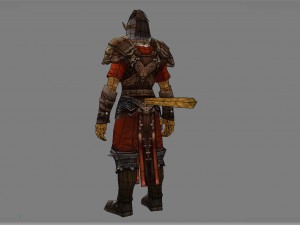 armor set - monkey 03 Modèle 3D