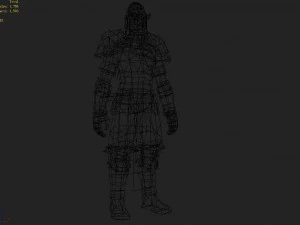 armor set - monkey 03 3D Model