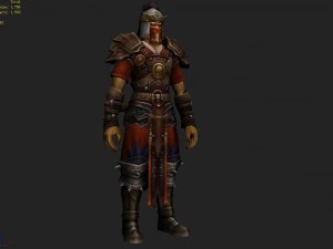 armor set - monkey 03 3D Model