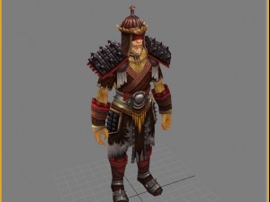 armor suit - monkey 04 Modelo 3D