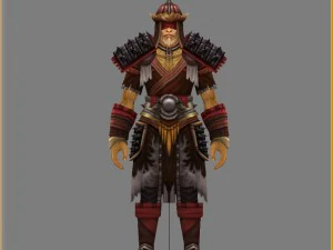 armor suit - monkey 04 3D Model