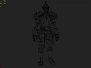 armor suit - monkey 04 3D Model