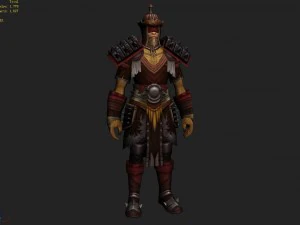 armor suit - monkey 04 3D Model