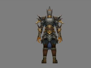 armor suit - monkey 05 3D Model