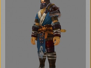 armor set - monkey 06 3D 模型