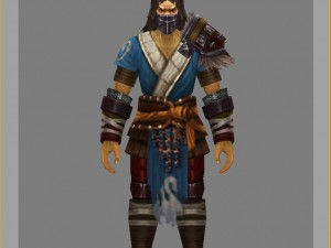 armor set - monkey 06 3D 模型