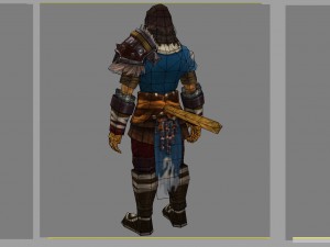 armor set - monkey 06 3D 模型