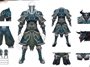 armor set - monkey 07 3D Model