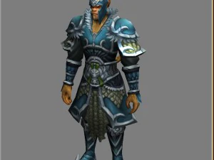 armor set - monkey 07 3D Model