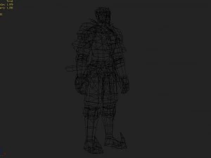 armor set - monkey 07 3D Model