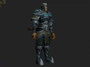 armor set - monkey 07 3D Model