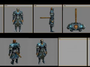 armor set - monkey 07 3D Model