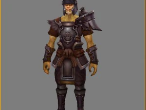 armor set - monkey 08 3D Model
