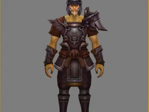 armor set - monkey 08 3D Model