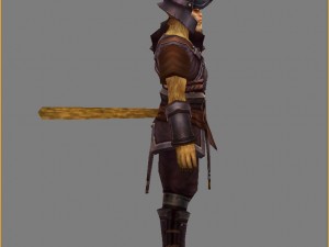 armor set - monkey 08 Model 3D