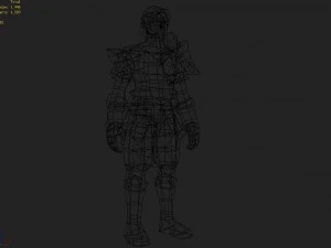 armor set - monkey 08 3D Model